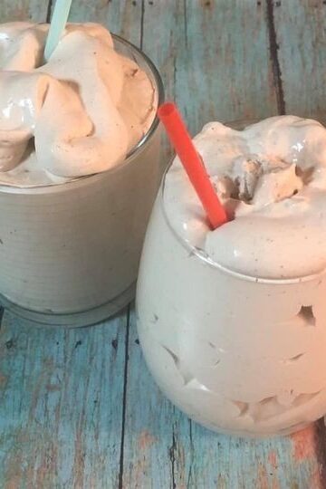 Creamy Keto Chocolate Frosty